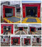 中國南昌，中國石化，隧道9刷電腦洗車機(jī)安裝調(diào)試中